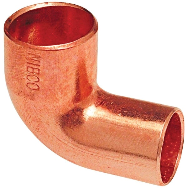 2 In. CxC 90 Deg. Close Ruff Copper Street Elbow 1/4 Bend